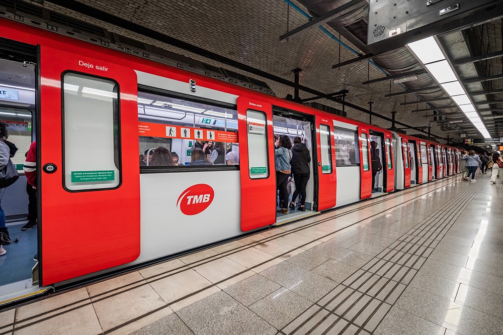 Barcelona metro system